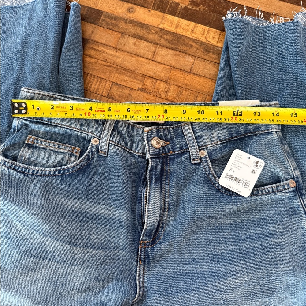 Free People Women's Blue Flared Jeans - Picture 3 of 6